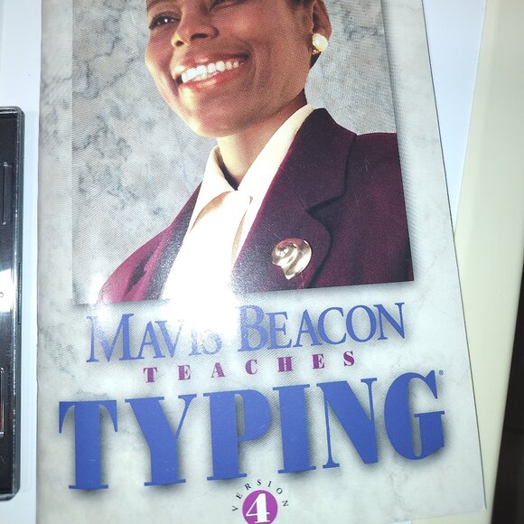 Mavis Beacon Teaches Typing Windows '95 (3.1) CD ROM In Box/Not Tested - Picture 2 of 9